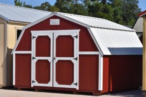 the original barn style storage shed from Derksen Buildings in ------